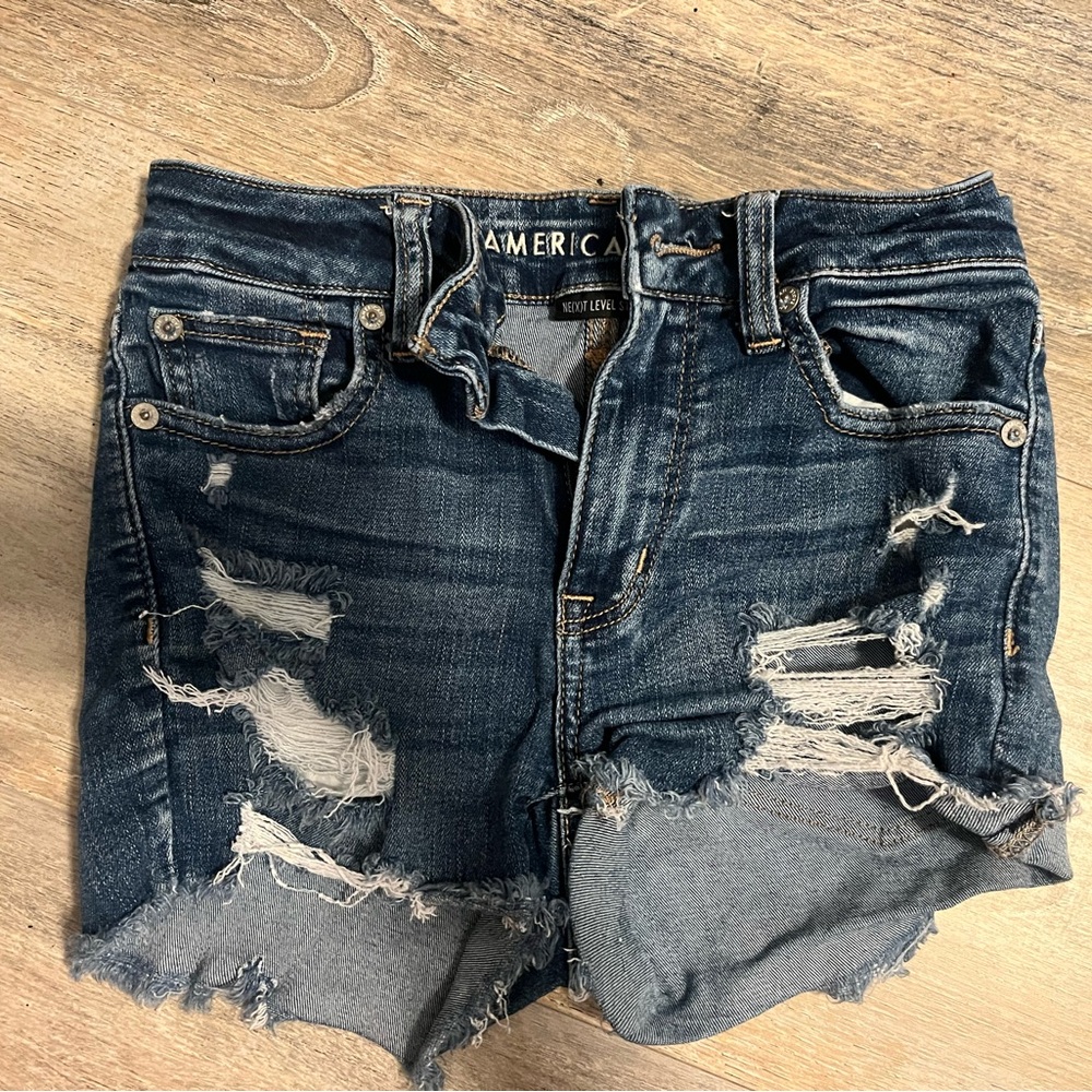 American Eagle Outfitters Dark Blue Denim
